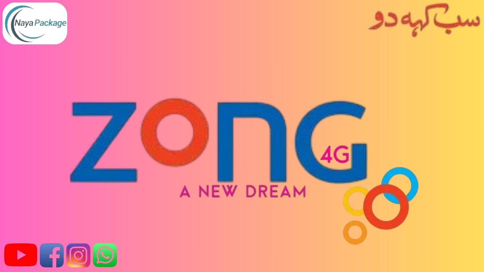 How to Zong WhatsApp Package with Other Minutes